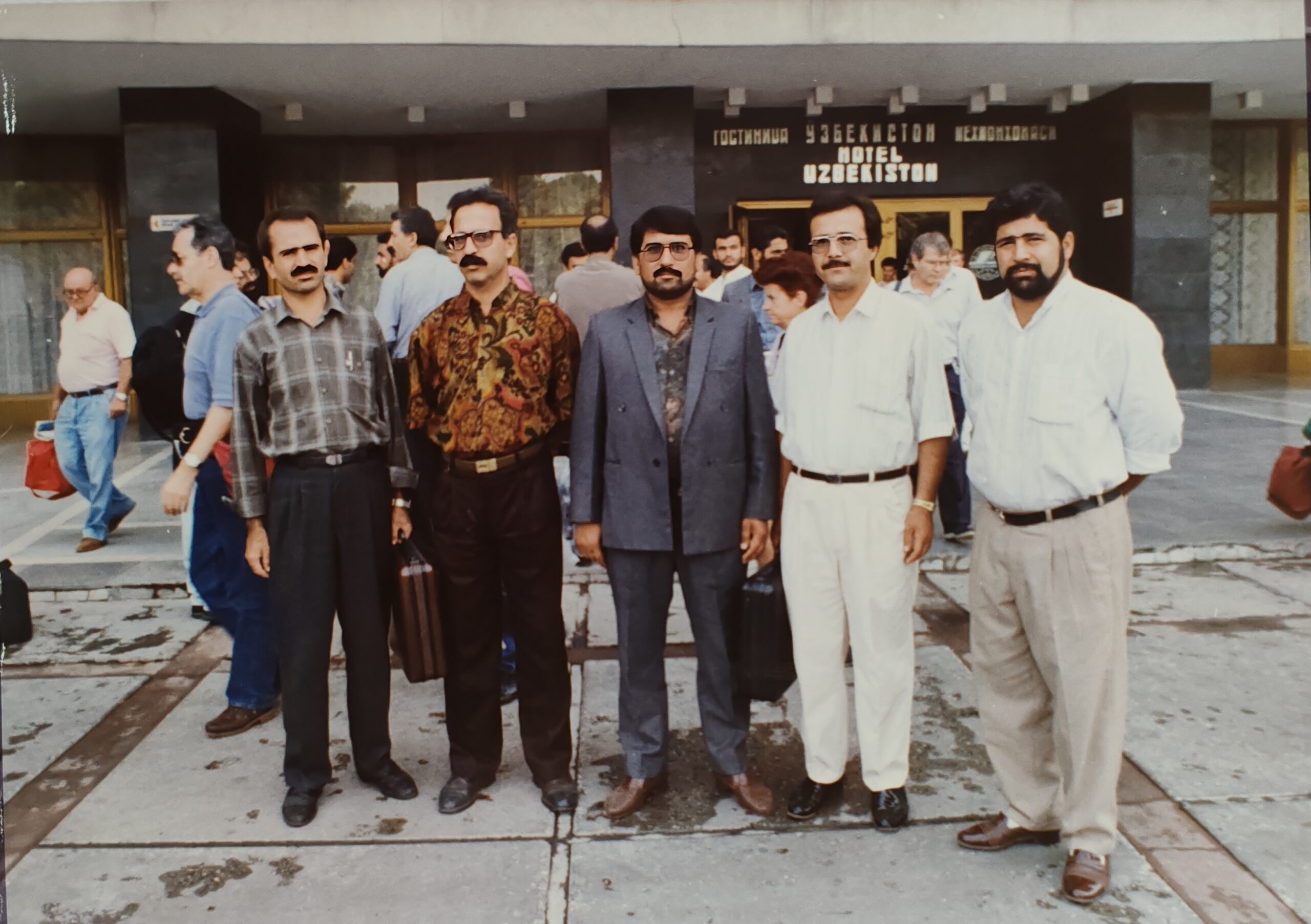 ماشین سازی فولادگر در نمایشگاه تاشکند 1372